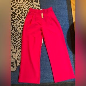 A&F Sloane Tailored Wide Leg Pant